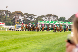 The Weetwood Handicap at Clifford Park Racecourse in Toowoomba, Queensland, showcasing elite thoroughbred racing.