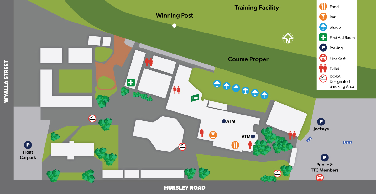 Clifford Park Venue Map